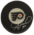 Jeremy Roenick Signed Flyers Logo Hockey Puck - ROEPUC403 - Jeremy Roenick Signed Flyers Logo Hockey Puck product image