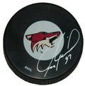 Jeremy Roenick Signed Coyotes Logo Hockey Puck - ROEPUC404 - Jeremy Roenick Signed Coyotes Logo Hockey Puck product image