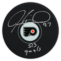 Jeremy Roenick Signed Philadelphia Flyers Logo Hockey Puck w/513 Goals - ROEPUC412 - Jeremy Roenick Signed Philadelphia Flyers Logo Hockey Puck w/513 Goals product image