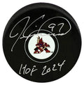 Jeremy Roenick Signed Arizona Coyotes Logo Hockey Puck w/HOF 2024 - ROEPUC414 - Jeremy Roenick Signed Arizona Coyotes Logo Hockey Puck w/HOF 2024 product image