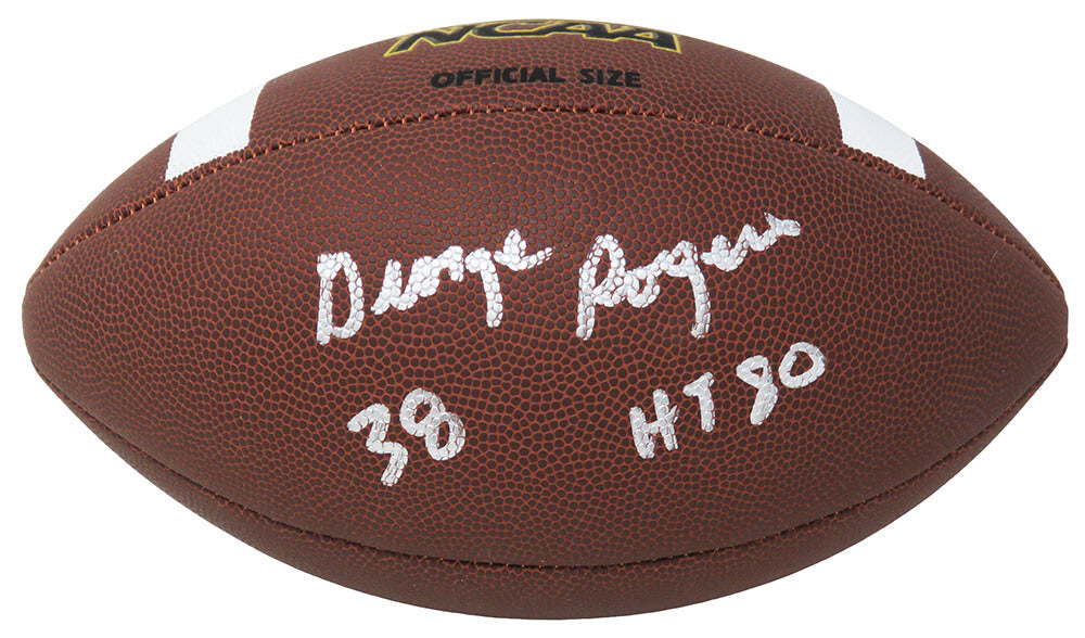 George Rogers Signed Wilson NCAA Full Size Football w/HT'80 - ROGFTB300 - George Rogers Signed Wilson NCAA Full Size Football w/HT'80 product image