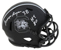 George Rogers Signed South Carolina Gamecocks Eclipse Black Matte Riddell Speed Mini Helmet w/HT'80 - ROGMIN302 - George Rogers Signed South Carolina Gamecocks Eclipse Black Matte Riddell Speed Mini Helmet w/HT'80 product image