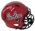 George Rogers Signed South Carolina Gamecocks Red Riddell Full Size Speed Replica Helmet w/HT'80 - ROGREP303 - George Rogers Signed South Carolina Gamecocks Red Riddell Full Size Speed Replica Helmet w/HT'80 product image