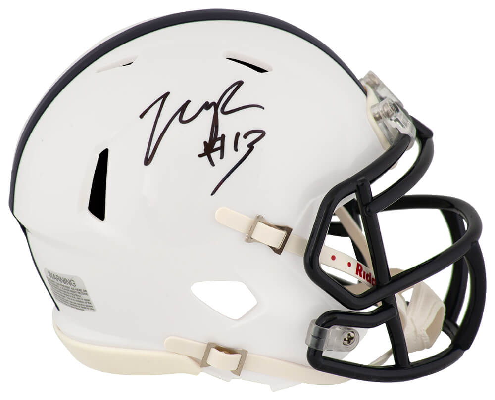 Tony Rojas Signed Penn State Riddell Speed Mini Helmet - ROJMIN300 - Tony Rojas Signed Penn State Riddell Speed Mini Helmet product image