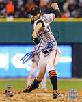 Sergio Romo Signed San Francisco Giants 2012 World Series Pitching Action 8x10 Photo - ROM08P100 - Sergio Romo Signed San Francisco Giants 2012 World Series Pitching Action 8x10 Photo product image