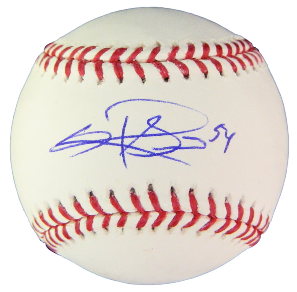 Sergio Romo Signed Rawlings Official MLB Baseball - ROMBSB110 - Sergio Romo Signed Rawlings Official MLB Baseball product image