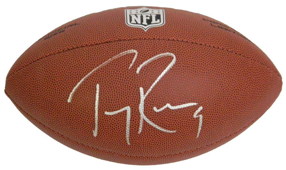 Tony Romo Signed Wilson NFL Full Size Football - ROMFTB300 - Tony Romo Signed Wilson NFL Full Size Football product image