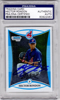 Hector Rondon Signed Cleveland Indians 2008 Bowman Chrome Prospects Rookie Card #BCP214  - PSA/DNA - RONCAR101 - Hector Rondon Signed Cleveland Indians 2008 Bowman Chrome Prospects Rookie Card #BCP214 - PSA/DNA product image