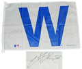 Hector Rondon Signed Chicago Cubs 27x37 White W Flag - RONFLG100 - Hector Rondon Signed Chicago Cubs 27x37 White W Flag product image
