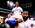 David Ross Signed Chicago Cubs 2016 World Series Carried Off Field 8x10 Photo - ROS08P118 - David Ross Signed Chicago Cubs 2016 World Series Carried Off Field 8x10 Photo product image