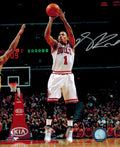 Derrick Rose Bulls White Jersey Action 8x10 Photo - ROS08P201 - Derrick Rose Bulls White Jersey Action 8x10 Photo product image