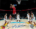 Derrick Rose Signed Bulls Action 8x10 vs Thunder - ROS08P205 - Derrick Rose Signed Bulls Action 8x10 vs Thunder product image