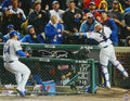 David Ross Signed Chicago Cubs 2016 World Series Foul Ball Play 16x20 Photo - ROS16P112 - David Ross Signed Chicago Cubs 2016 World Series Foul Ball Play 16x20 Photo product image