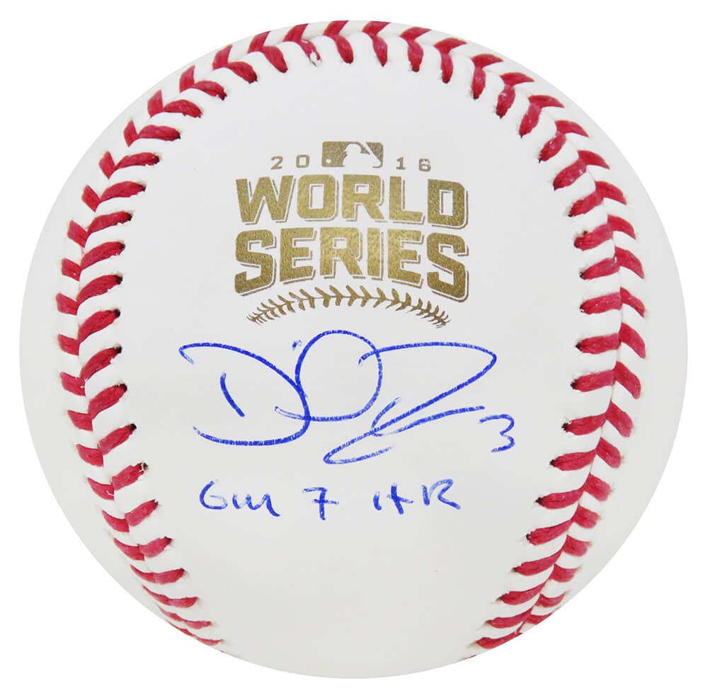 David Ross Signed Rawlings Official 2016 World Series MLB Baseball w/Gm 7 HR - ROSBSB159 - David Ross Signed Rawlings Official 2016 World Series MLB Baseball w/Gm 7 HR product image