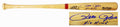 Pete Rose Signed Rawlings Blonde Name-Engraved Big Stick Bat w/Hit King - ROSBAT102 - Pete Rose Signed Rawlings Blonde Name-Engraved Big Stick Bat w/Hit King product image