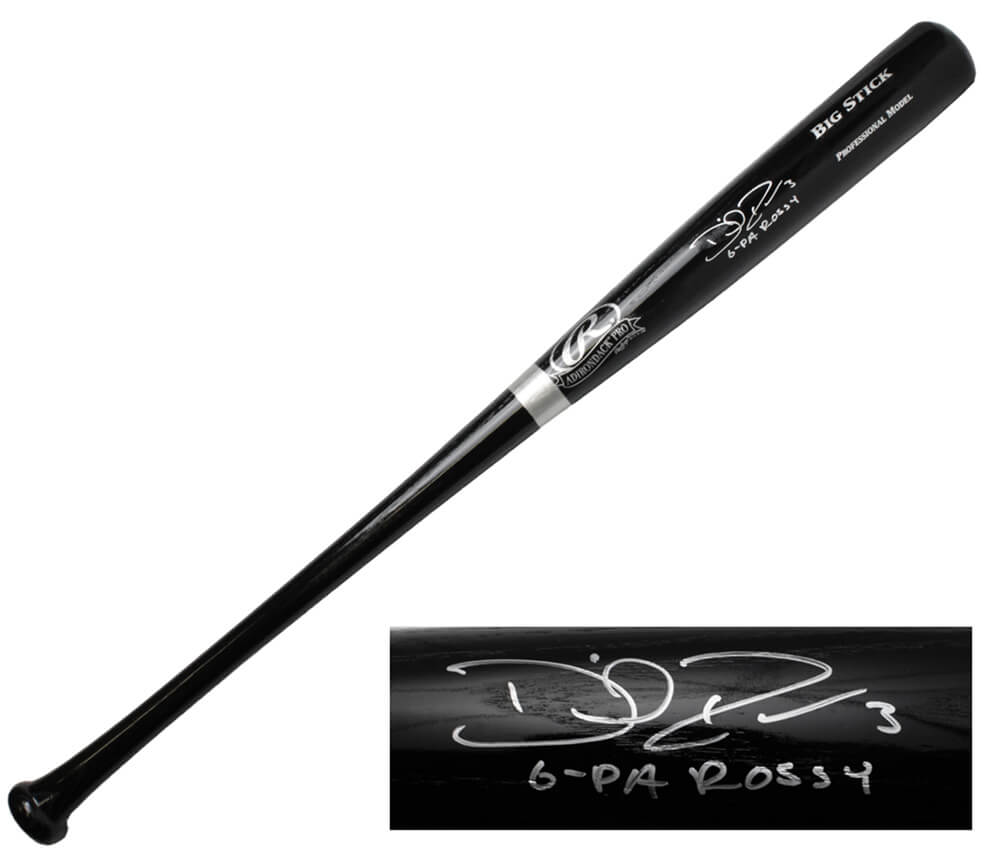 David Ross Signed Rawlings Black Big Stick Baseball Bat w/G-Pa Rossy - ROSBAT110 - David Ross Signed Rawlings Black Big Stick Baseball Bat w/G-Pa Rossy product image