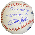 Pete Rose Signed Rawlings MLB Baseball w/Hits 4256, Steroids 0 - ROSBSB120 - Pete Rose Signed Rawlings MLB Baseball w/Hits 4256, Steroids 0 product image