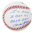 Pete Rose Signed Rawlings MLB Baseball w/I'm Sorry I Bet On Baseball - ROSBSB117 - Pete Rose Signed Rawlings MLB Baseball w/I'm Sorry I Bet On Baseball product image