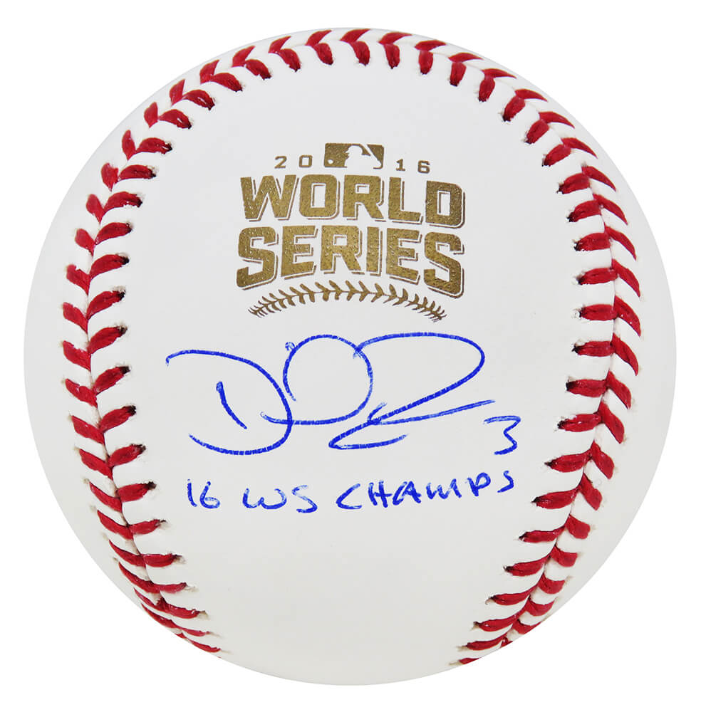 David Ross Signed Rawlings Official 2016 World Series MLB Baseball w/16 WS Champs - ROSBSB156 - David Ross Signed Rawlings Official 2016 World Series MLB Baseball w/16 WS Champs product image