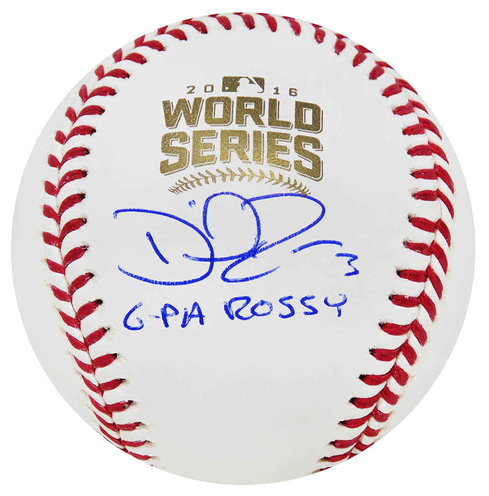 David Ross Signed Rawlings Official 2016 World Series MLB Baseball w/G-Pa Rossy - ROSBSB157 - David Ross Signed Rawlings Official 2016 World Series MLB Baseball w/G-Pa Rossy product image