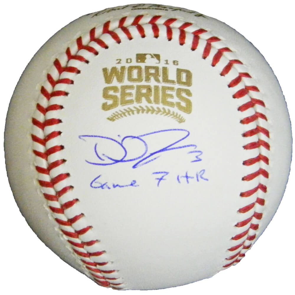 David Ross Signed Rawlings Official 2016 World Series MLB Baseball w/Game 7 HR - ROSBSB158 - David Ross Signed Rawlings Official 2016 World Series MLB Baseball w/Game 7 HR product image