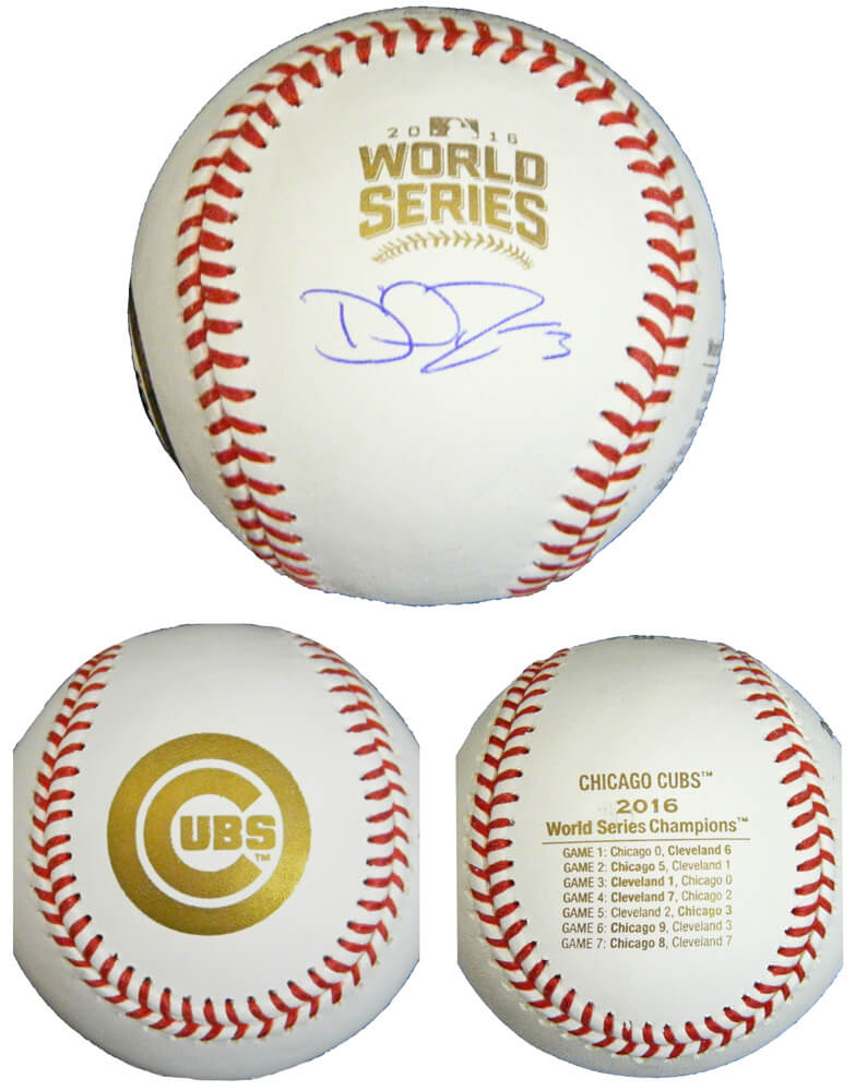 David Ross Signed Rawlings Chicago Cubs 2016 World Series Champions Baseball - ROSBSB160 - David Ross Signed Rawlings Chicago Cubs 2016 World Series Champions Baseball product image
