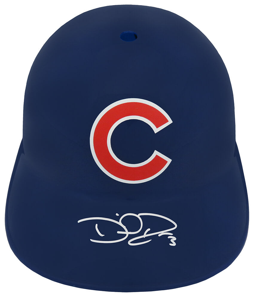 David Ross Signed Chicago Cubs Replica Batting Helmet - ROSBTH100 - David Ross Signed Chicago Cubs Replica Batting Helmet product image