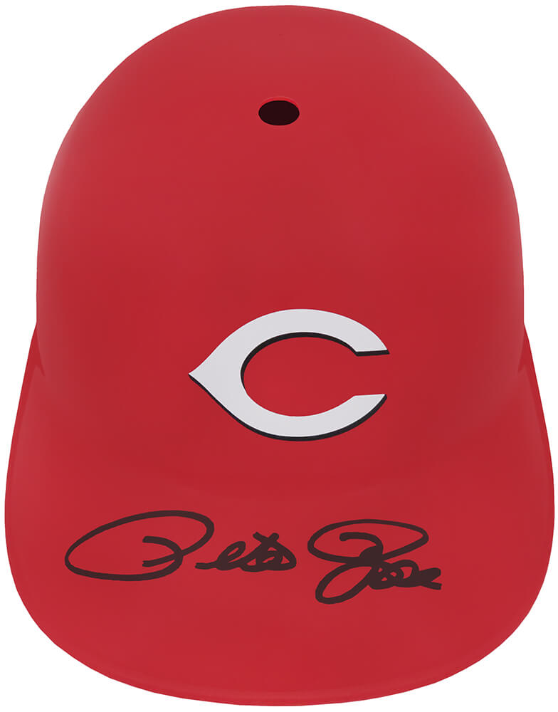 Pete Rose Signed Cincinnati Reds Souvenir Replica Batting Helmet - ROSBTH113 - Pete Rose Signed Cincinnati Reds Souvenir Replica Batting Helmet product image