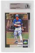 David Ross Signed Dodgers 2000 SP Top Prospect Rookie Baseball Card #57 - (Beckett Encapsulated) - ROSCAR120 - David Ross Signed Dodgers 2000 SP Top Prospect Rookie Baseball Card #57 - (Beckett Encapsulated) product image