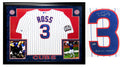 David Ross Signed & Framed Chicago Cubs White Pinstripe 2016 World Series Patch Jersey w/2016 WS Champs - ROSJRY117 - David Ross Signed & Framed Chicago Cubs White Pinstripe 2016 World Series Patch Jersey w/2016 WS Champs product image