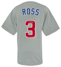 David Ross Signed Grey Custom Baseball Jersey w/2016 WS Champs - ROSJRY122 - David Ross Signed Grey Custom Baseball Jersey w/2016 WS Champs product image