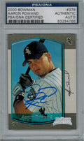 Aaron Rowand Signed White Sox 2000 Bowman Rookie Card #379 PSA/DNA - ROWCAR100 - Aaron Rowand Signed White Sox 2000 Bowman Rookie Card #379 PSA/DNA product image