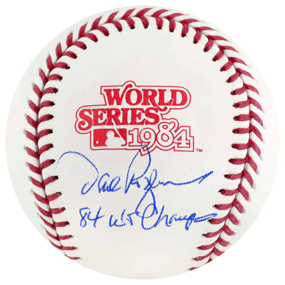Dave Rozema Signed Rawlings 1984 World Series (Detroit Tigers) Baseball w/84 WS Champs - ROZBSB100 - Dave Rozema Signed Rawlings 1984 World Series (Detroit Tigers) Baseball w/84 WS Champs product image
