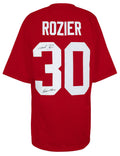 Mike Rozier Signed Red Throwback Custom College Football Jersey w/Heisman'83 - ROZJRY301 - Mike Rozier Signed Red Throwback Custom College Football Jersey w/Heisman'83 product image