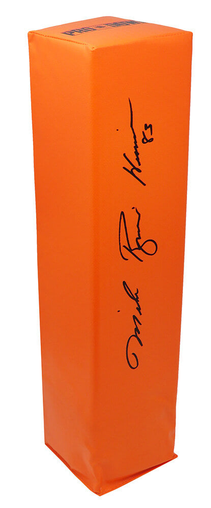 Mike Rozier Signed Orange Endzone Pylon w/Heisman'83 - ROZPYL300 - Mike Rozier Signed Orange Endzone Pylon w/Heisman'83 product image