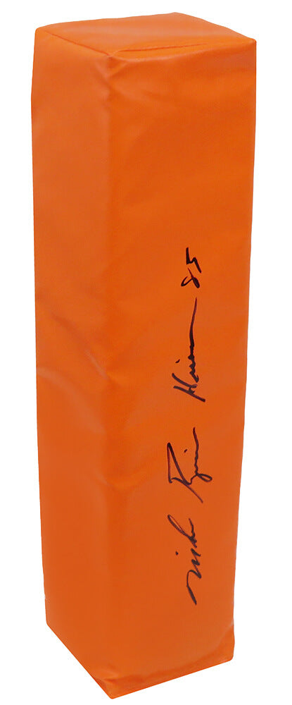Mike Rozier Signed Orange Endzone Football Pylon w/Heisman'83 - ROZPYL301 - Mike Rozier Signed Orange Endzone Football Pylon w/Heisman'83 product image