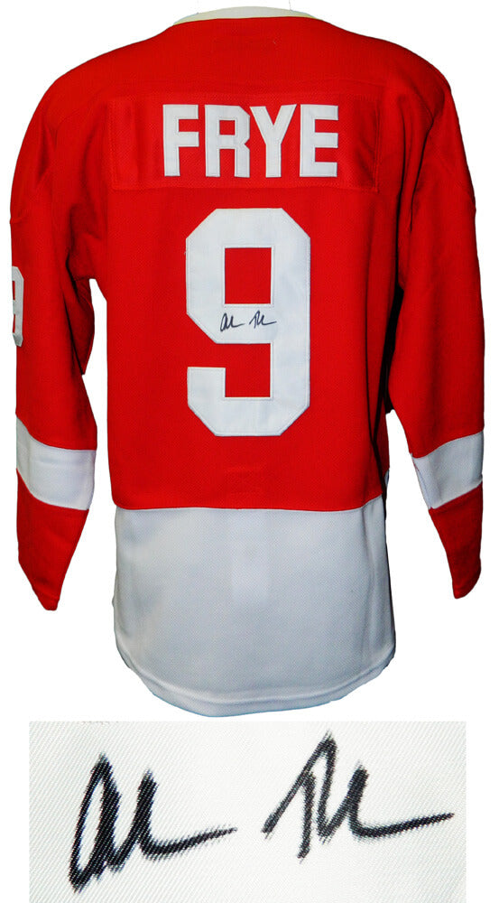 Alan Ruck Signed Ferris Bueller's Day Off Red Detroit Cameron Frye Hockey Jersey - RUCJRY500 - Alan Ruck Signed Ferris Bueller's Day Off Red Detroit Cameron Frye Hockey Jersey product image