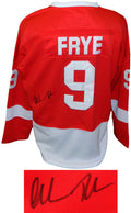 Alan Ruck Signed Ferris Bueller's Day Off Red Detroit Frye Hockey Jersey - RUCJRY501 - Alan Ruck Signed Ferris Bueller's Day Off Red Detroit Frye Hockey Jersey product image