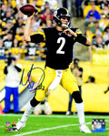 Mason Rudolph Signed Pittsburgh Steelers Action 8x10 Photo - RUD08P300 - Mason Rudolph Signed Pittsburgh Steelers Action 8x10 Photo product image