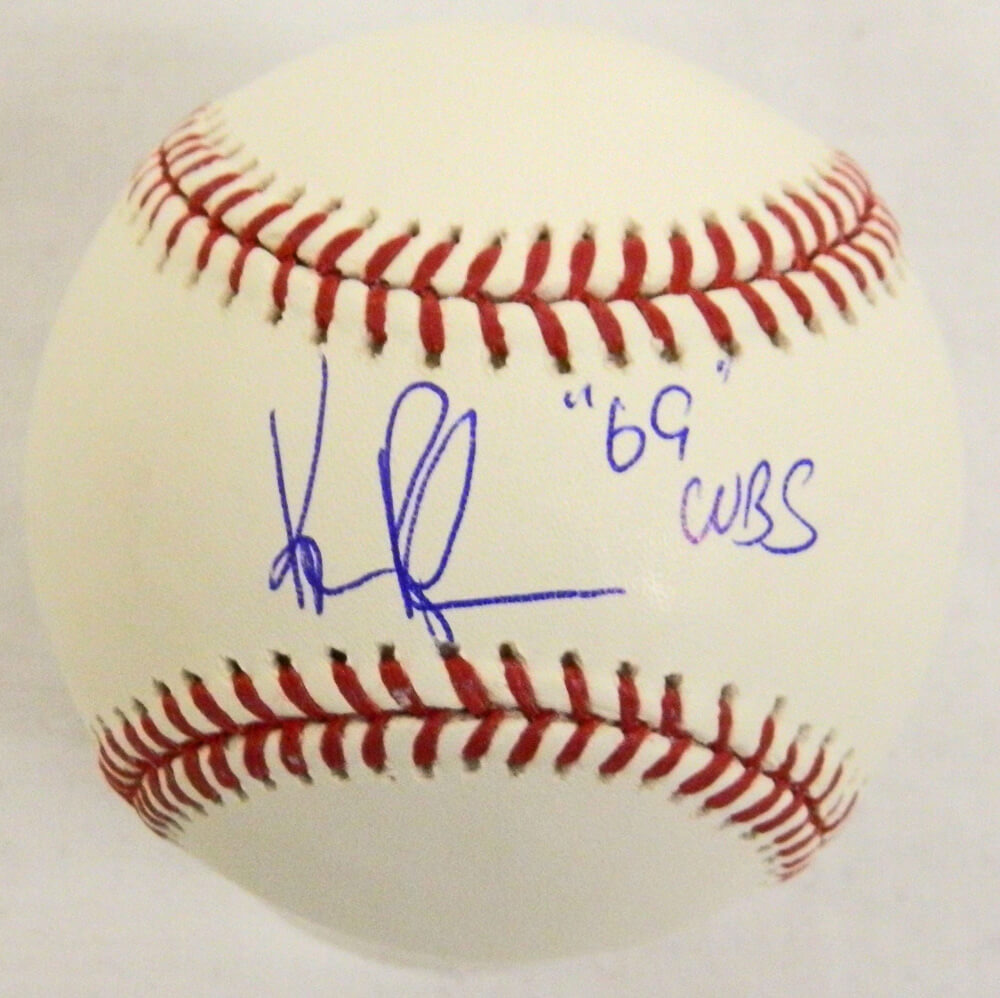 Ken Rudolph Signed Official MLB Baseball w/1969 Cubs - RUDBSB100 - Ken Rudolph Signed Official MLB Baseball w/1969 Cubs product image