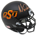 Mason Rudolph Signed Oklahoma State Cowboys Black Schutt Mini Helmet - RUDMIN302 - Mason Rudolph Signed Oklahoma State Cowboys Black Schutt Mini Helmet product image