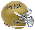 Rudy Ruettiger Signed Notre Dame Schutt Mini Helmet (Beckett) - RUEMIN304 - Rudy Ruettiger Signed Notre Dame Schutt Mini Helmet (Beckett) product image