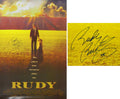 Rudy Ruettiger Signed 'Rudy' 26x38 Movie Poster - RUEPST300 - Rudy Ruettiger Signed 'Rudy' 26x38 Movie Poster product image