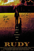Rudy Ruettiger Signed 'Rudy' 11x17 Movie Poster w/Dreams Do Come True - RUEPST301 - Rudy Ruettiger Signed 'Rudy' 11x17 Movie Poster w/Dreams Do Come True product image