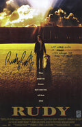 Rudy Ruettiger Signed 'Rudy' 11x17 Movie Poster w/It Starts With A Dream - RUEPST312 - Rudy Ruettiger Signed 'Rudy' 11x17 Movie Poster w/It Starts With A Dream product image