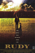 Rudy Ruettiger Signed 'Rudy' 11×17 Movie Poster w/Full Quote - RUEPST313 - Rudy Ruettiger Signed 'Rudy' 11×17 Movie Poster w/Full Quote product image