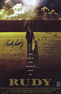 Rudy Ruettiger Signed 'Rudy' 11x17 Movie Poster w/The Rudy Play Diagram - RUEPST314 - Rudy Ruettiger Signed 'Rudy' 11x17 Movie Poster w/The Rudy Play Diagram product image