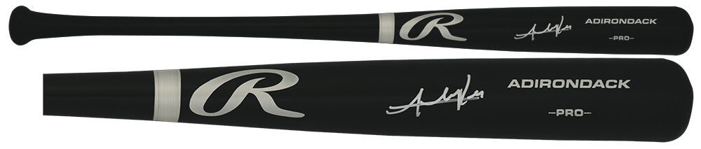 Addison Russell Signed Rawlings Pro Black Baseball Bat - RUSBAT103 - Addison Russell Signed Rawlings Pro Black Baseball Bat product image