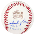 Addison Russell Signed Rawlings Official 2016 World Series Baseball w/16 WS Champs - RUSBSB103 - Addison Russell Signed Rawlings Official 2016 World Series Baseball w/16 WS Champs product image