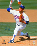 Nolan Ryan Signed Texas Rangers Pitching Action 16x20 Photo - RYA16P101 - Nolan Ryan Signed Texas Rangers Pitching Action 16x20 Photo product image